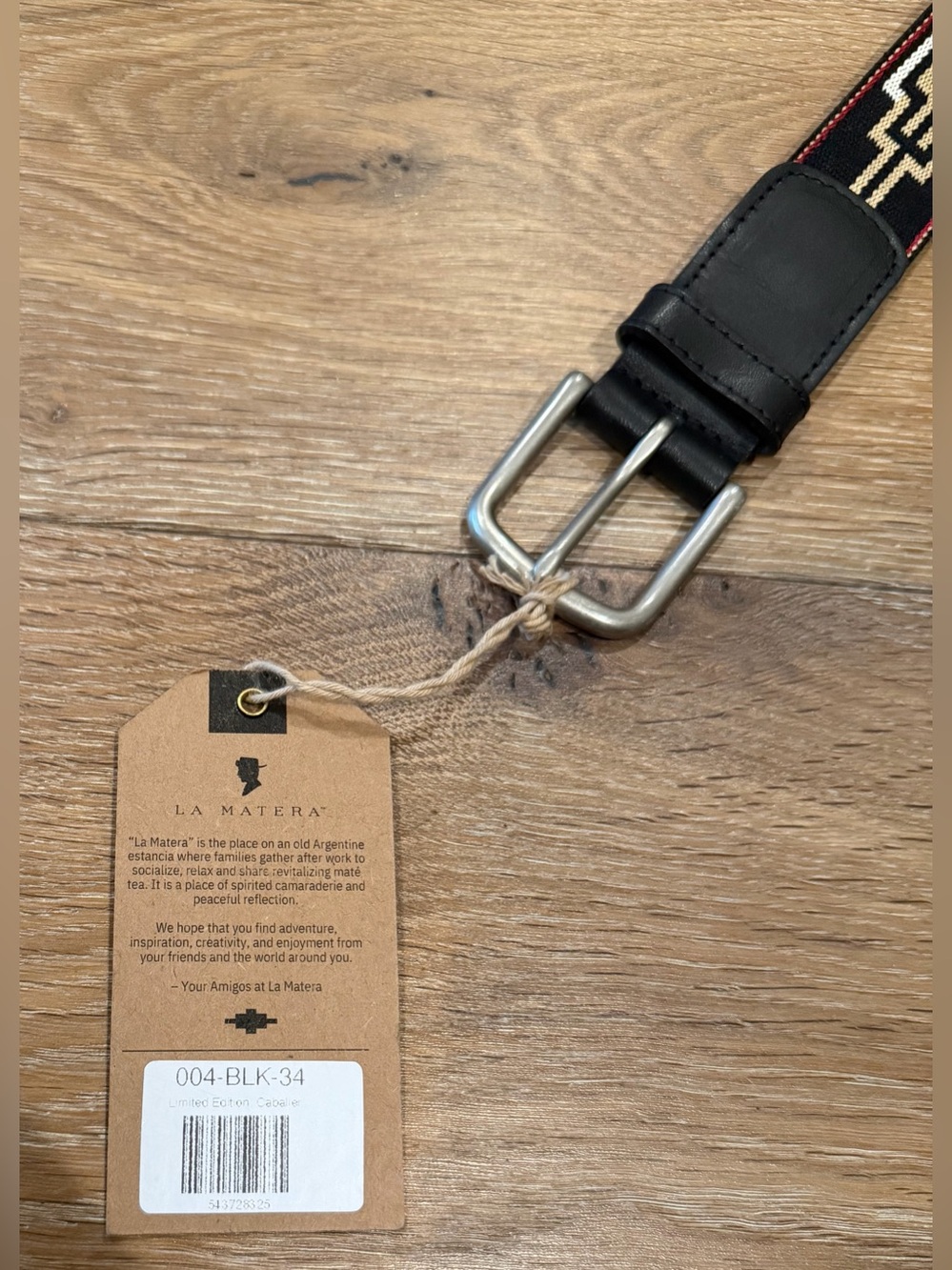 LA MATERA Limited Edition Caballer Leather Size 34 NWT - Picture 9 of 11
